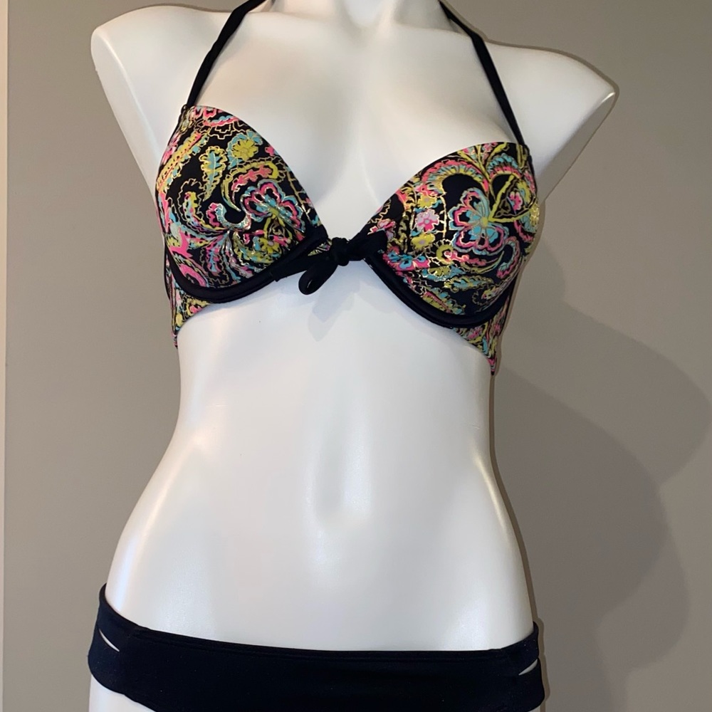 VS Floral Bikini Top